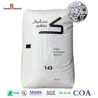 Phẩm chất  UV Stabilized S-Plastic  143 Polycarbonate Plastic Resin HB 10.5 MFR nhà máy