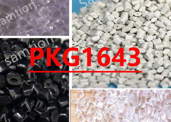 S-Plastic  PKG1643 là một loại đúc ép ép đặc biệt được phát triển cho các thùng chứa có thể lấp đầy lại cho nước, nước trái cây