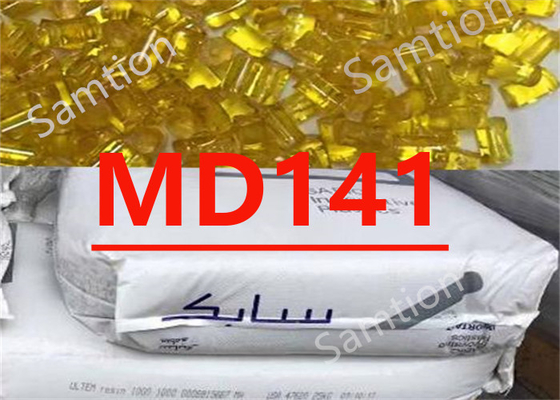 S-Plastic Ultem MD141 Thông minh, dòng chảy tiêu chuẩn Polyimide (Tg 217C) ECO phù hợp với UL94 V0 và danh sách 5VA