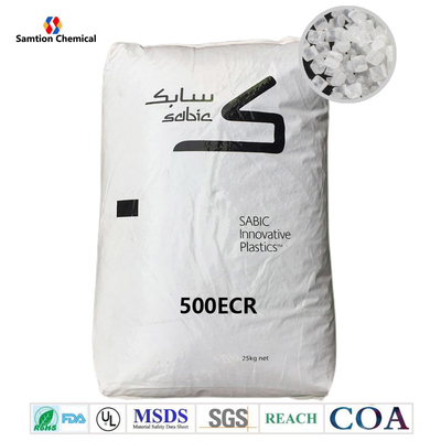 SGS S-Plastic Lexan Polycarbonate Plastic Resin Pellets 500ECR 10% Sợi thủy tinh