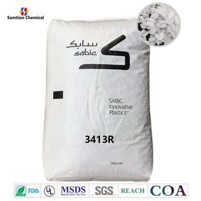 Nhựa S-Plastic Lexan 3413R 30% GR cung cấp các đặc tính cơ học được cải thiện UL94V-1 được đánh giá ở mức phát hành khuôn bên trong 0,058"