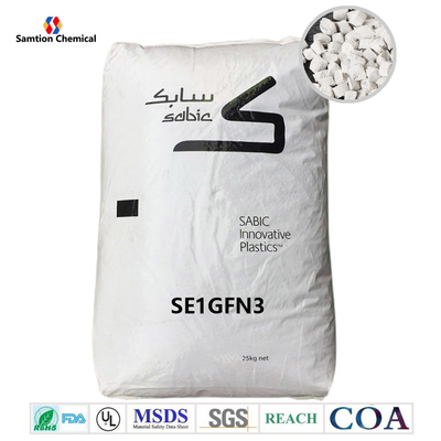 S-Plastic Noryl Resin SE1GFN3 thủy tinh gia cố RF UL94 V1 Danh sách RTI 110/105/110