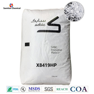 FDA Grade S-Plastic Xylex X8419HP nhựa pellets Bulk Low Medium Flow cho đúc phun
